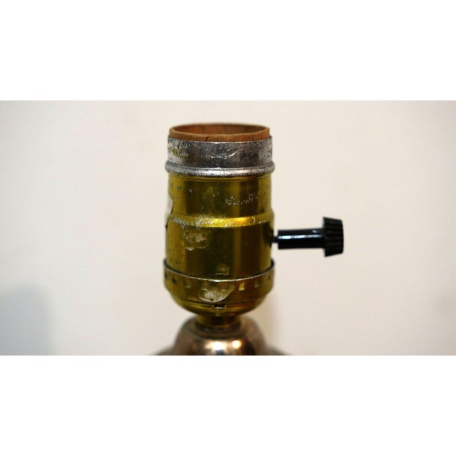 Glass Diamond Cut Waterford Style Crystal Table Lamps - Pair For Sale - Image 7 of 11