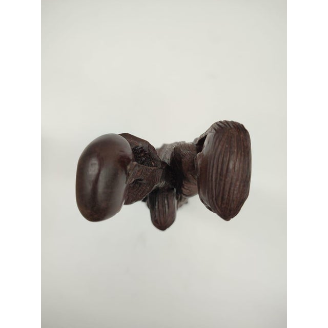 Hand-Carved Makonde Family Group in Ebony, 1960s For Sale - Image 11 of 12