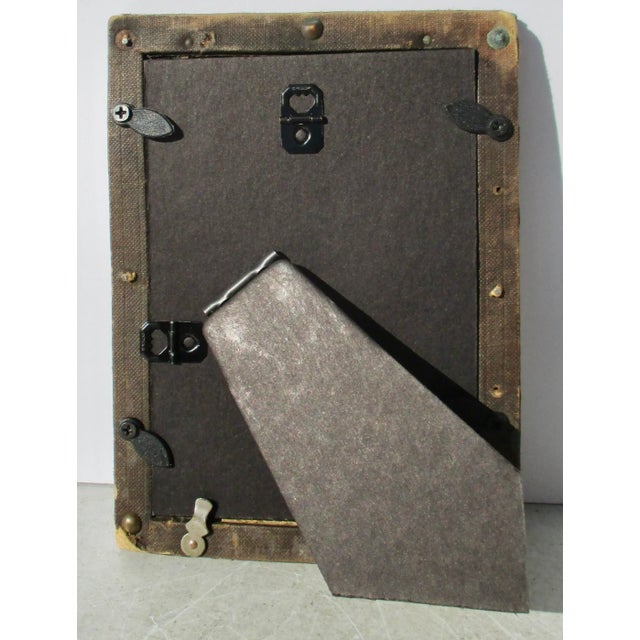 Early 20th Century Antique Japanese Nickel Silver Dragon Frame Circa 20s' For Sale - Image 5 of 5