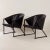 Black Set of Mondi Armchairs by Jouko Järvisalo for Inno Oy, Finland, 1980s For Sale - Image 8 of 13