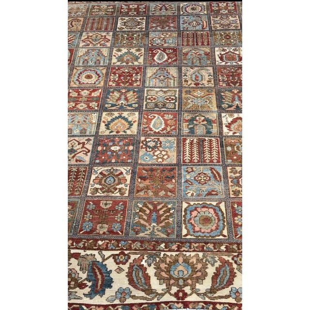 Antique Bakhtiar Carpet For Sale In Los Angeles - Image 6 of 6