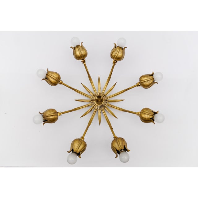 Vintage Bronze Flush Mount from Koch Söhne, 1960s For Sale - Image 13 of 13