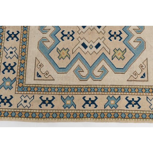 Framhouse Vintage Floor Turkish Rug For Sale - Image 10 of 10