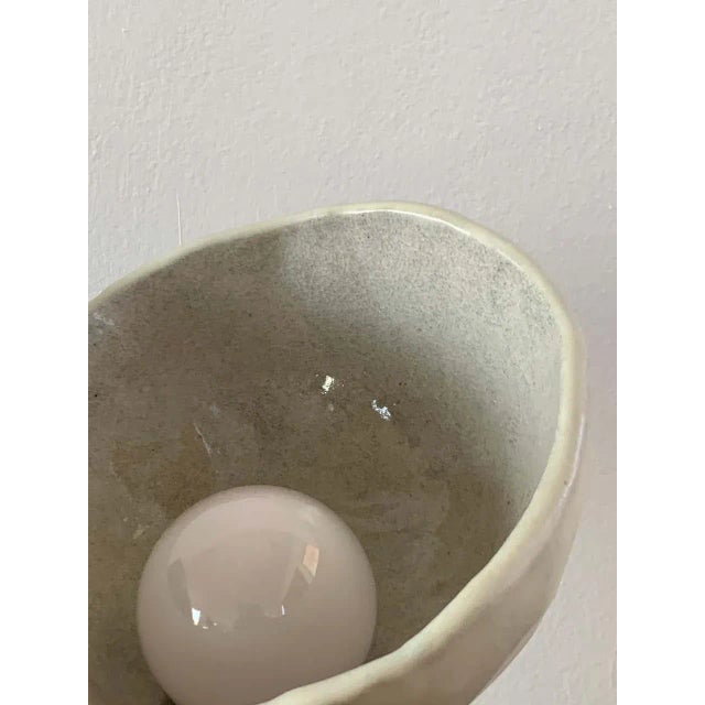 Black Design Freres Black and White Cyclope Lamps - Set of 2 For Sale - Image 8 of 11