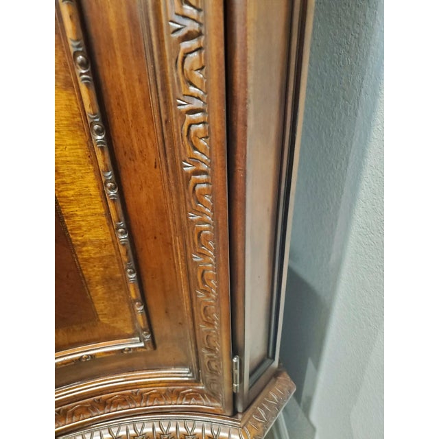 Neiman Marcus Armoire by a.r.t. Furniture in Warm Pomegranate For Sale - Image 10 of 12