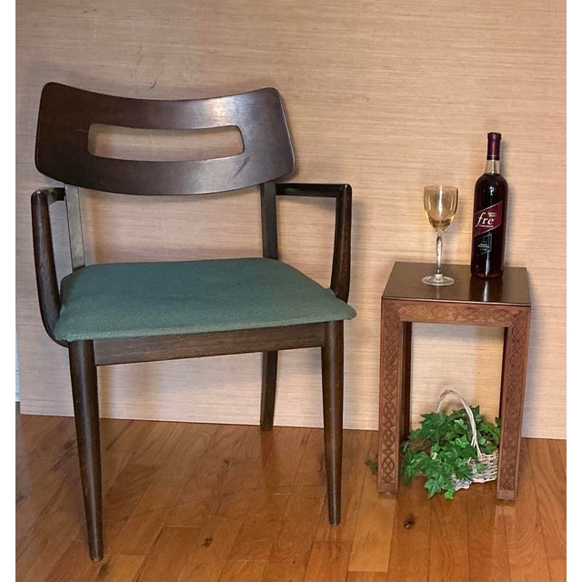 Vintage Henredon Chinese Chippendale Style Mahogany Side Table Set- A Pair For Sale - Image 11 of 12