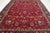 Vintage Red Handknotted Wool Tabriz Rug For Sale - Image 10 of 10