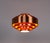 Ultra Pendant Lamp in Copper by Jo Hammerborg for Fog & Mørup, 1960s For Sale - Image 6 of 11