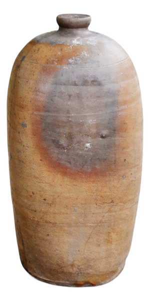 Antique Hungarian Terracotta Oil Vase, 1890s
