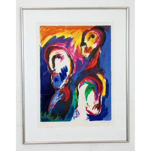 Modern Barry Lereng Wilmont, Composition, Lithograph, Framed For Sale - Image 3 of 3