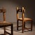 Brutalist Oak & Rush Chairs, Europe, 1960s For Sale - Image 11 of 17