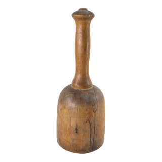 Elegant Country Mallet or Masher With Wonderful Surface For Sale