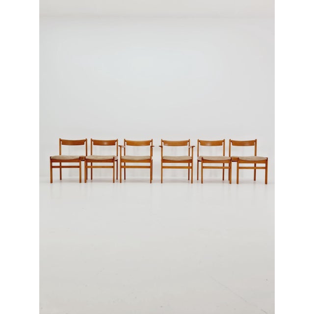 Danish Oak Dining Chairs by H. W. Klein for Bramin, 1960s, Set of 6 For Sale - Image 5 of 18