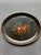 Antique English Hand-Painted Floral Oval Toleware Tray, Late 19th Century For Sale - Image 4 of 10