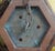 Brown Vintage Mid-Century Modern Arts & Crafts Style Slag & Walnut Hanging Lamp For Sale - Image 8 of 8
