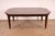 Brown Henredon French Regency Louis XVI Banded Walnut Extension Dining Table | Newly Refinished For Sale - Image 8 of 18
