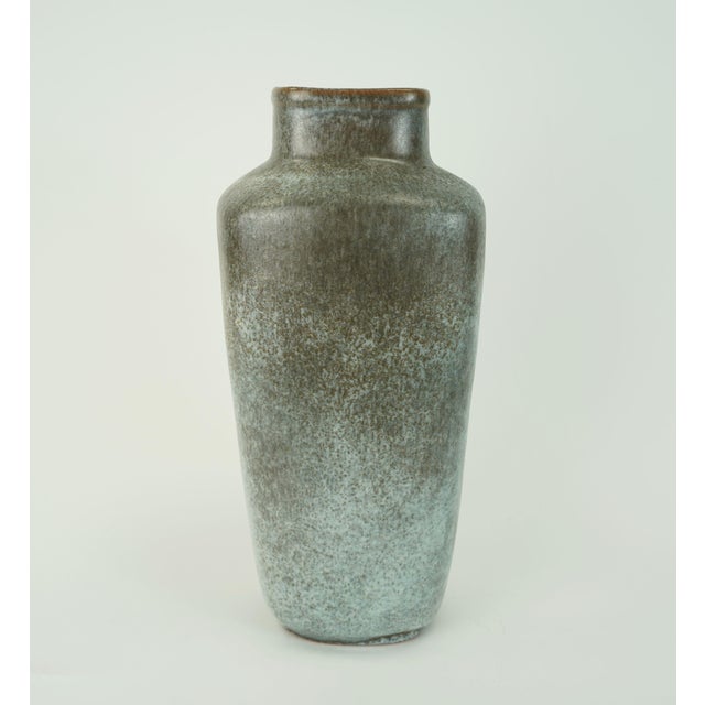 Brown Mid-Century German Model No. 6411 Vase by Gretel Schulte-Hostedde for Majolika Karlsruhe, 1960s For Sale - Image 8 of 11