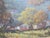 Clyde Leon Keller Signed Hillside Landscape Oregon Oil Painting Gilt Frame For Sale - Image 4 of 11