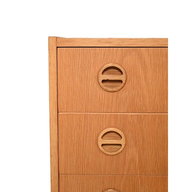 Oak Chest of Drawers from Arne Wahl Iversen, 1960s For Sale - Image 6 of 11