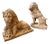 Antique Terracotta Lion Sculptures, 1880s, Set of 2 For Sale