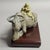Figurative Chinese Stone Statue of Boy Playing Flute on Buffalo Oxen With Stand For Sale - Image 3 of 7