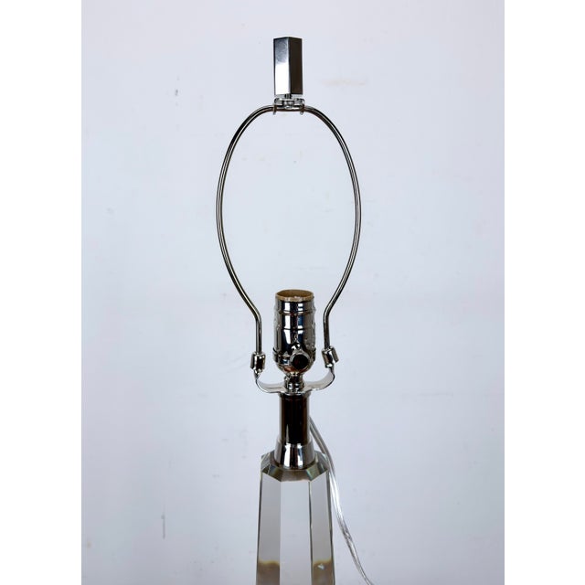 Hudson Valley Lighting Taylor Collection Crystal Prism 1-Light Table Lamp For Sale In New York - Image 6 of 8