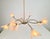 Vintage Flex Pendant Light with Eight Arms in Brass and Acrylic, 1970 For Sale - Image 4 of 15