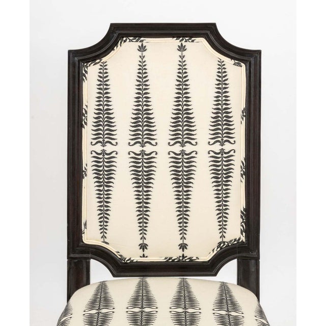 Modern "Fern Tree" Upholstered Dining Chairs, 10 For Sale - Image 10 of 15