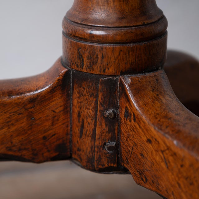 George III Mahogany Tilt-Top, 18th Century For Sale - Image 9 of 16