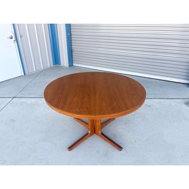 1960s Danish Modern Teak Dining Set of 7 For Sale - Image 13 of 18
