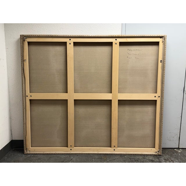 Philip Buller “Red Sash 2” Oil on Linen, Circa 2006 For Sale - Image 12 of 12