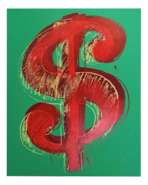 Andy Warhol, Dollar Green, Screenprint