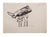 Watercolor drawing on paper realized by Mino Maccari in 1940s. Hand signed lower left. Very good condition. This piece is...
