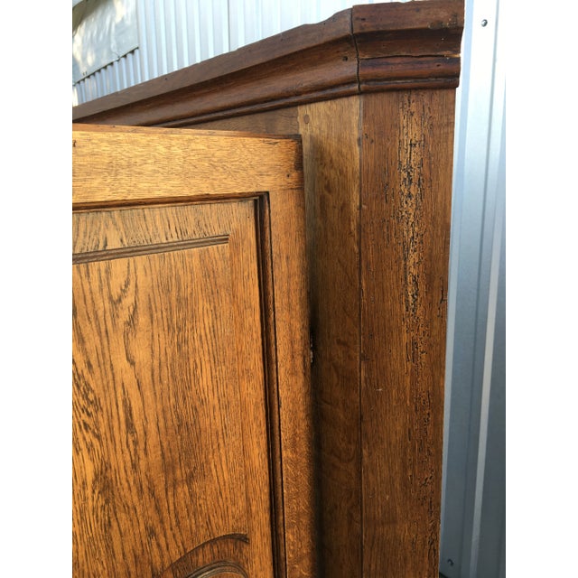 Wood Corner Cabinet, 1860s For Sale - Image 7 of 18