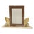 Large Art Deco Onyx Marble Photo Picture Frame with Mirrored Border, 1930s For Sale - Image 16 of 18