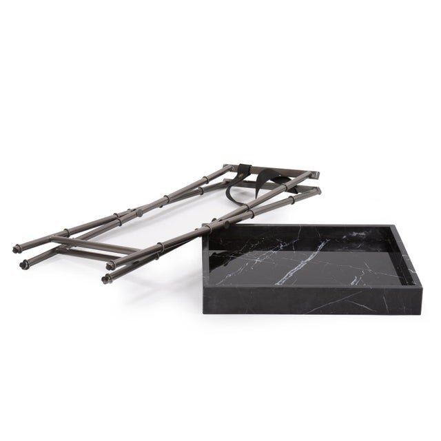 Metal Talbot Tray Table For Sale - Image 7 of 11