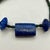 1950s Lapis Lazuli Serpentine Tribal Gemstone Beaded Necklace Mid 20th Century For Sale - Image 5 of 10