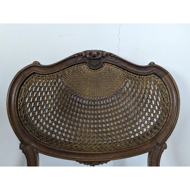 Louis XV Style Cane Chairs, Set of 3 For Sale - Image 6 of 8