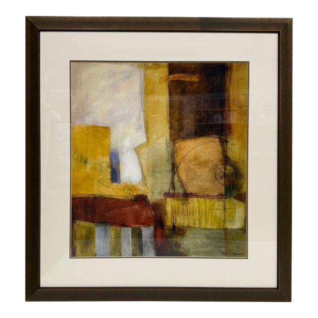 2003, Framed Abstract Iris Giclee, Artist Ursula Brenner For Sale