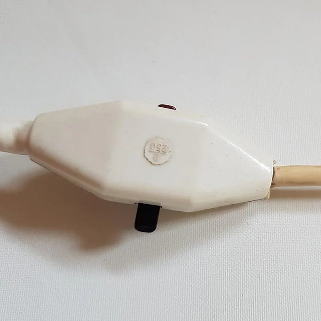 Mid-Century Modern Mid-Century Teak & Brass Swing Arm Wall Lamp For Sale - Image 3 of 15