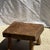Small Wabi-Sabi Rectangular Side Stool in Teak, 1980s For Sale - Image 11 of 14