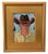 2020s Impressionist Western Cowboy Portrait Painting Including the Antiqued Gold Wood Frame For Sale - Image 5 of 5