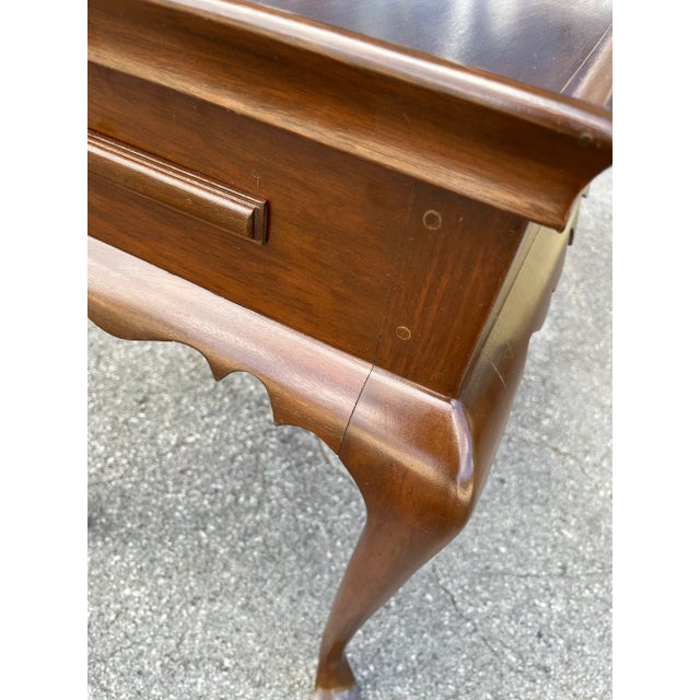 Mid 20th Century Mahogany Tea Table For Sale - Image 5 of 9