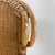 Wood Vintage Italian Art Deco Chairs in Rattan, 1930s, Set of 4 For Sale - Image 7 of 18