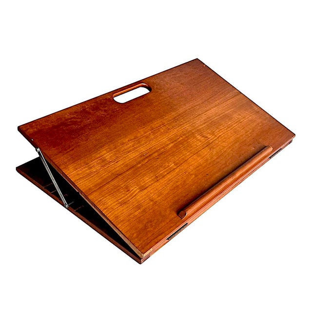 Mid 20th Century Danish Teak Wood Portable Lectern For Sale - Image 12 of 15