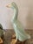 1970s Vintage Chinese Celadon Glazed Ceramic Ducks, a Pair For Sale - Image 5 of 12