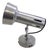 Adjustable Wall Spotlight on a Ball Joint in Chrome and Brushed Metal, 1970s For Sale