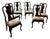1980s Thomasville Attributed Fine Mahogany Collection Set of 6 Dining Chairs For Sale