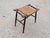 Early 20th Century Early 20th Century Wicker and Turned Oak Wood Stool Bench For Sale - Image 5 of 8