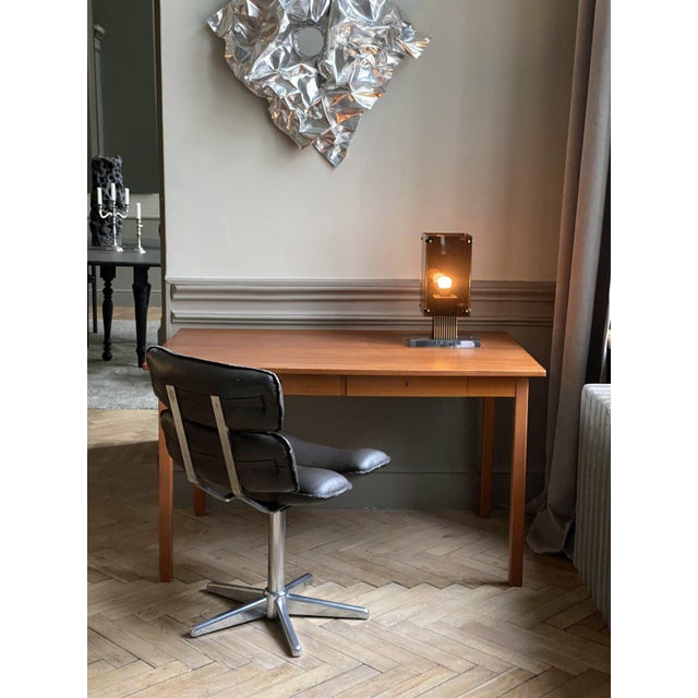 Minimal Vintage Worktable or Desk For Sale - Image 3 of 8